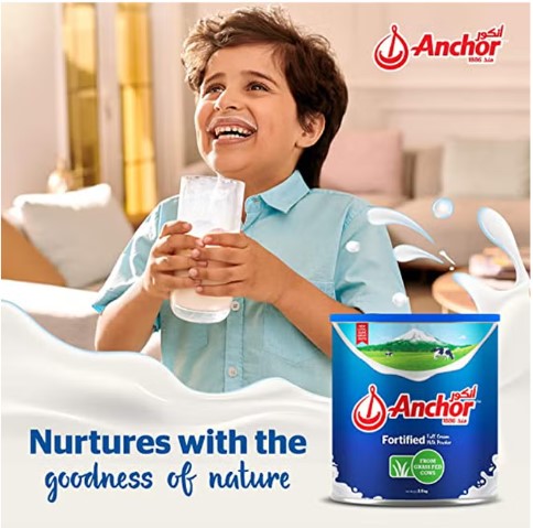 Anchor Full Cream Powder Milk 2.25 kg